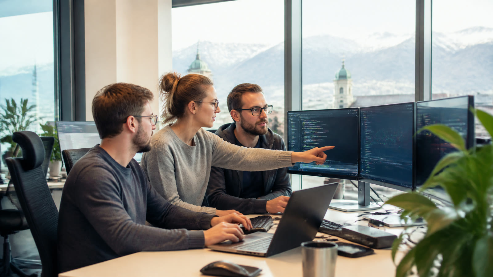 Fotorealistisches Beitragsbild zu "Optimieren Sie Ihren Unternehmensraum mit innovativen Schwerlastregalen für optimale Lagerung" mit Österreich-Bezug