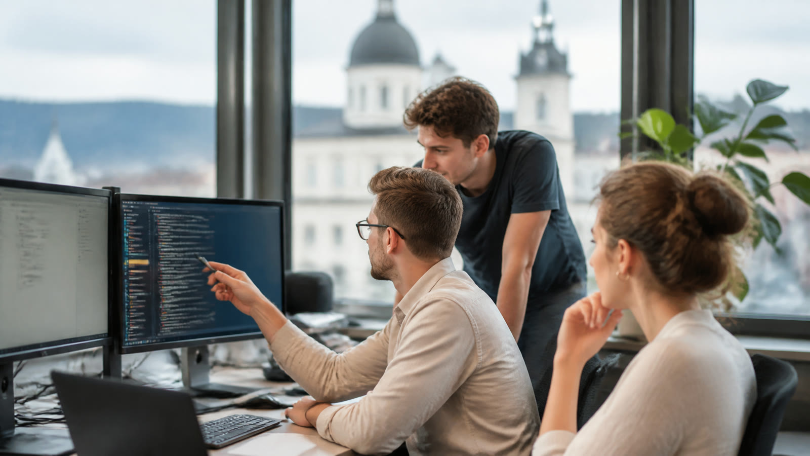 Fotorealistisches Beitragsbild zu "Shopify Agentur: Ihr Schlüssel zum E-Commerce Erfolg" mit Österreich-Bezug