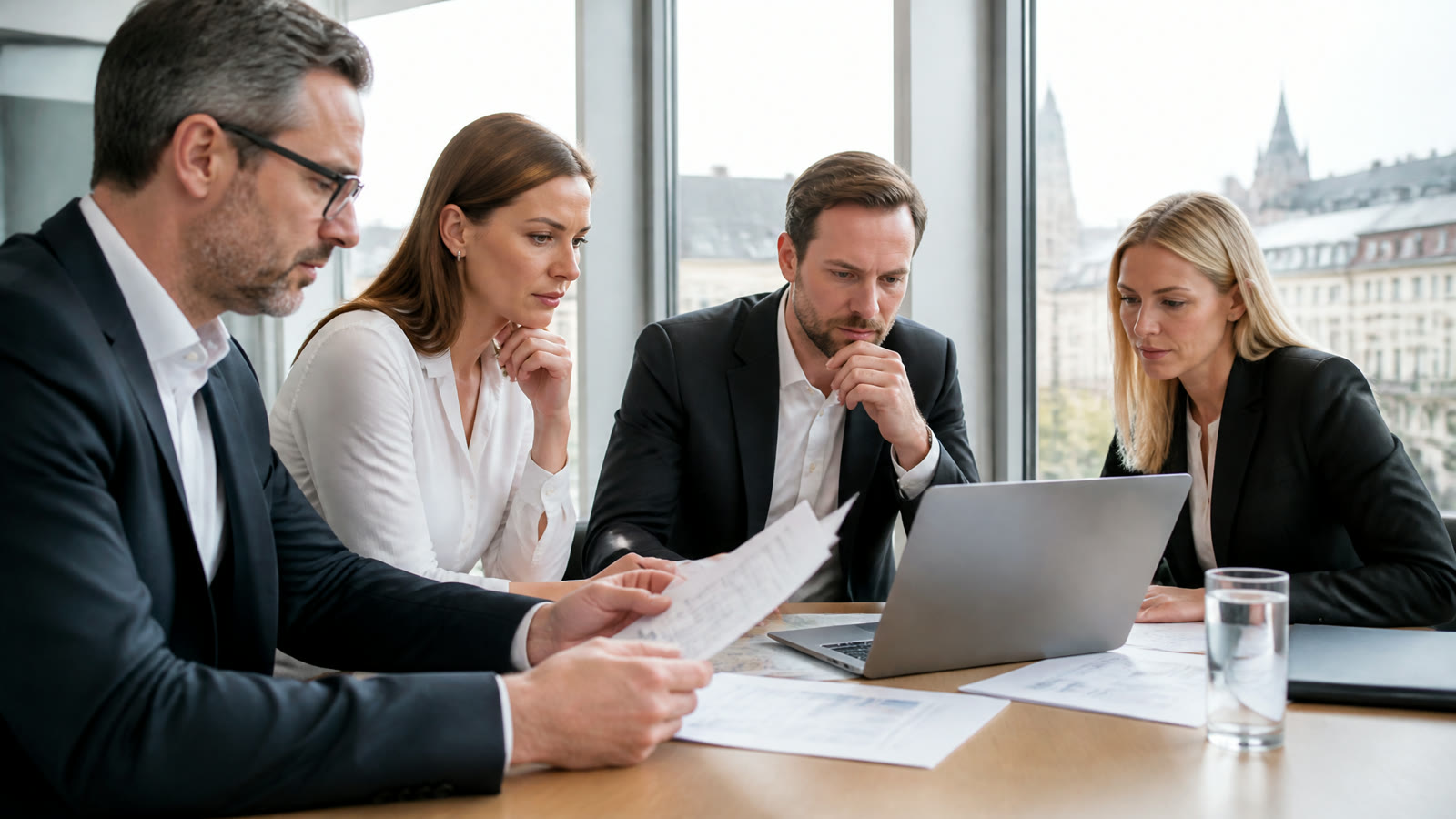 Fotorealistisches Beitragsbild zu "AT&S in der Finanzfalle? Brisante Enthüllungen erschüttern die Börse!" mit Österreich-Bezug