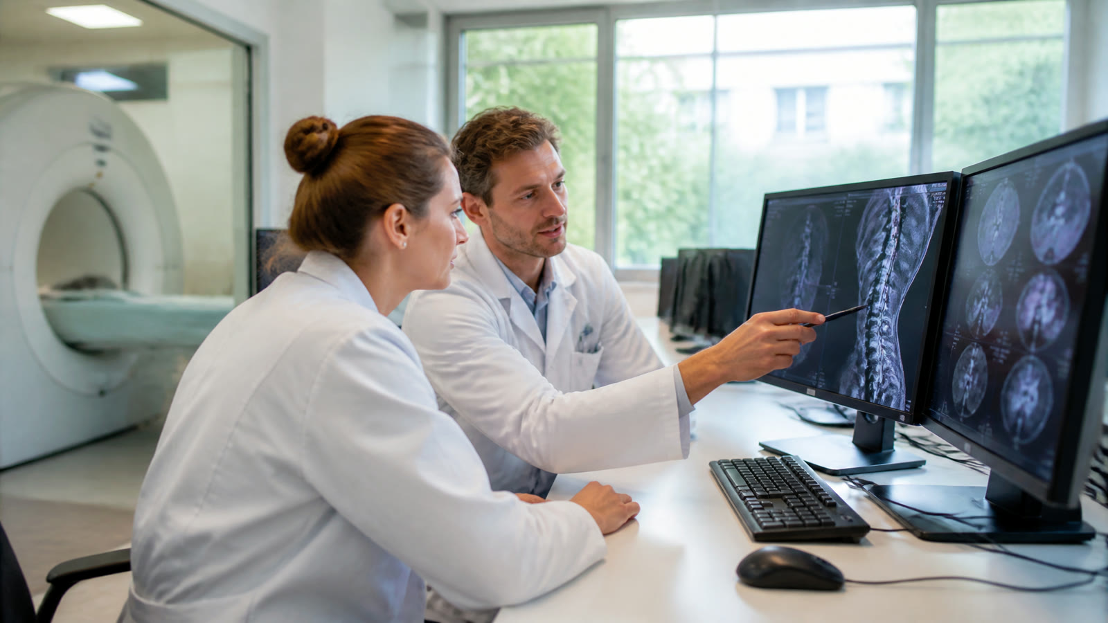 Fotorealistisches Beitragsbild zu "Radiologie-Revolution in Wien: Wie 530.000 Untersuchungen die Medizin verändern!" mit Österreich-Bezug
