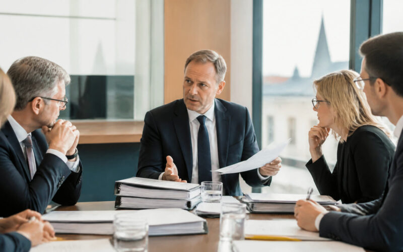 Fotorealistisches Beitragsbild zu "Volksanwalt packt aus: Explosive Enthüllungen im U-Ausschuss!" mit Österreich-Bezug