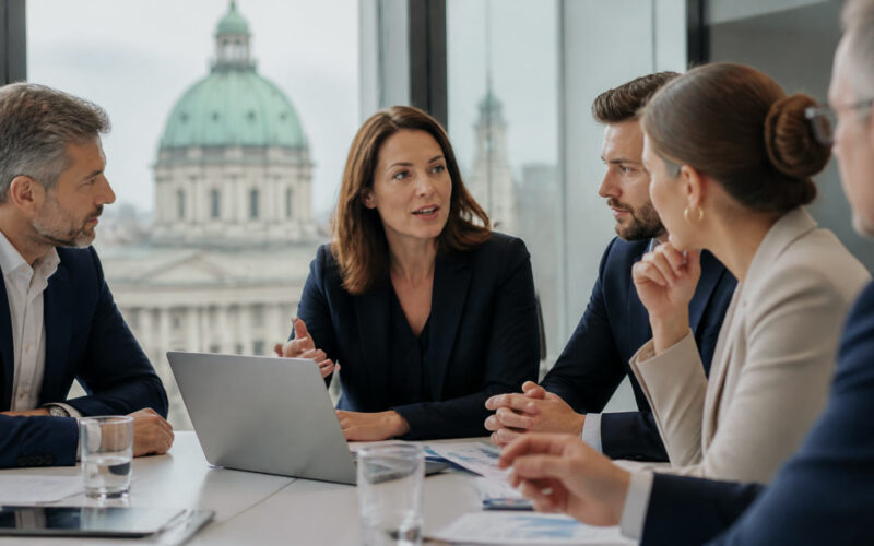 Fotorealistisches Beitragsbild zu "Schock-Entscheidung in Europa: Verbot von Konversionstherapien gefordert!" mit Österreich-Bezug