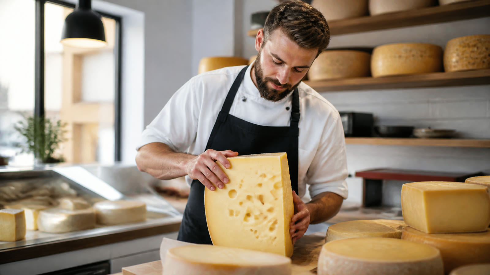 Fotorealistisches Beitragsbild zu "Emmentaler-Krieg: Österreich kämpft um seinen Käse!" mit Österreich-Bezug