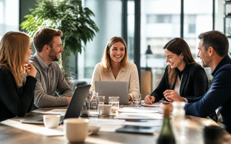 Fotorealistisches Beitragsbild zu "Kaffee Partner - Kaffee & Co. in Betrieb und Büro" mit Österreich-Bezug