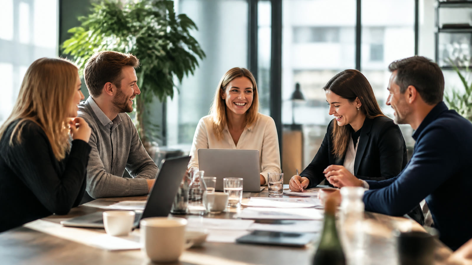 Fotorealistisches Beitragsbild zu "Kaffee Partner - Kaffee & Co. in Betrieb und Büro" mit Österreich-Bezug