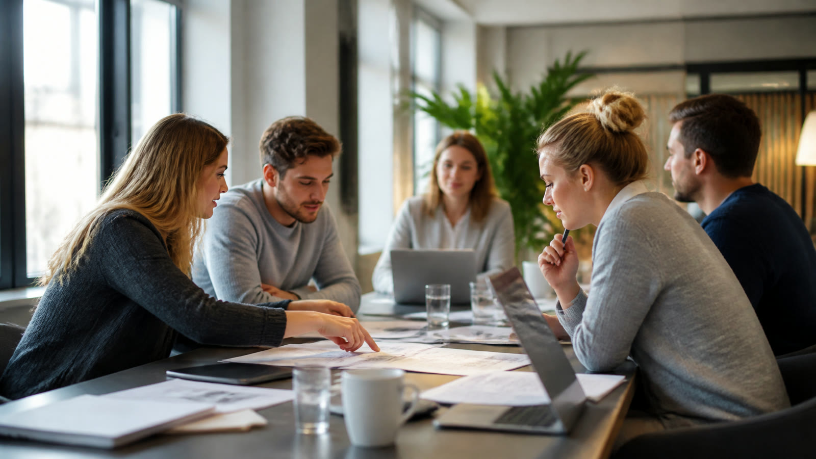Fotorealistisches Beitragsbild zu "Home Office Ausstattung" mit Österreich-Bezug